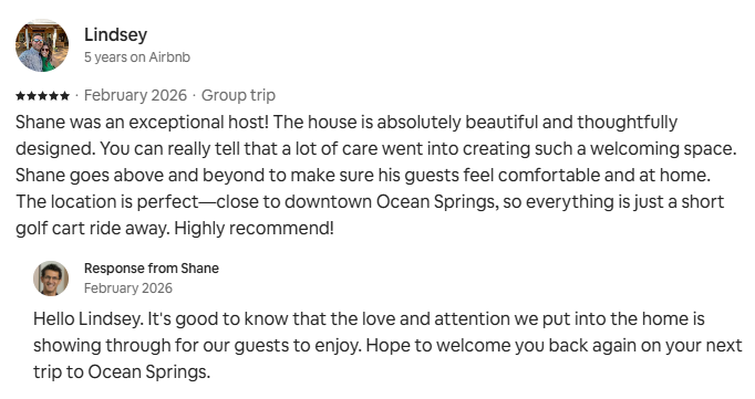 5 Star Review from Lindsey