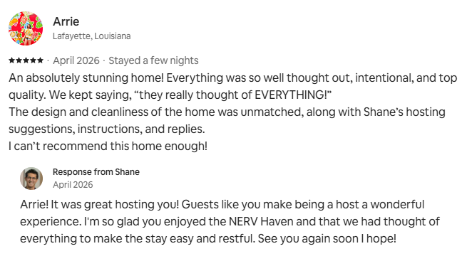 5-Star Review from Arrie