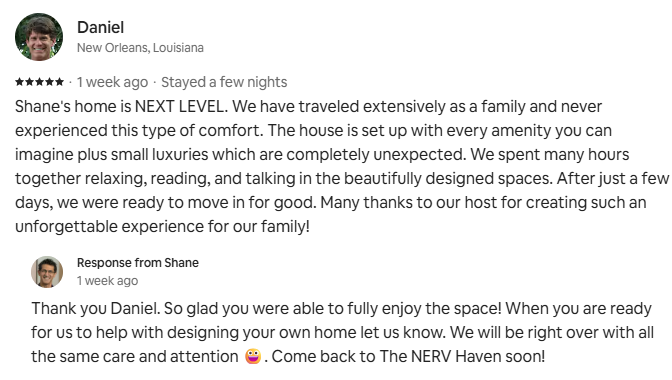 5-Star Review from Daniel
