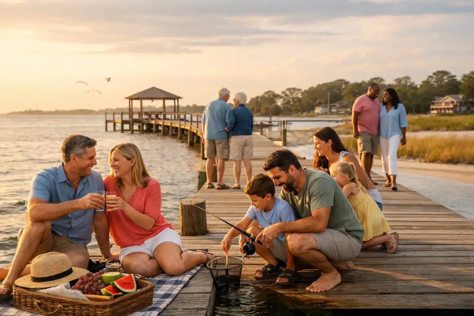 Is Ocean Springs Family Friendly for a Coastal Stay?