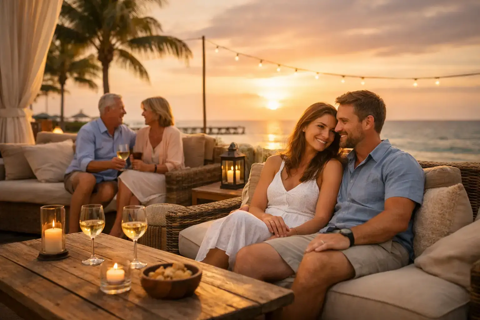 Where Can Couples Relax on the Gulf Coast?
