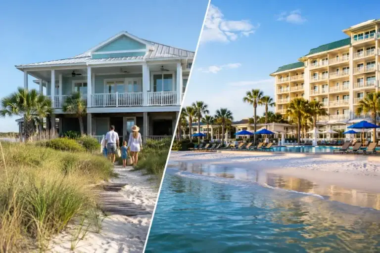 Beach House Versus Resort for Gulf Coast Trips